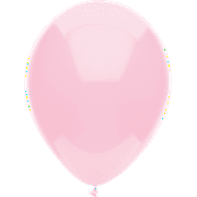 Way To Celebrate 12" All Occasion Plain Rose Petal Pink Balloon, 15 Count