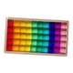 thumbnail image 1 of Juego de bloques cúbicos apiladores Solución de problemas Aprendizaje de bloques apilables GEM transparentes 50 piezas, 1 of 9