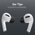 thumbnail image 4 of 6 pares de fundas protectoras para auriculares AirPods Pro de 2.ª generación (negro mixto) Ndcxsfigh Para estrenar, 4 of 9