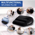 thumbnail image 2 of Gieenan Therapeutic Inflatable Bed Wedge Pillow For Leg Elevators Back Support Soft PVC Flockeds Surfaces Portability Home Use, 2 of 7