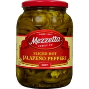 Mezzetta Sliced Hot Jalapeo Peppers, 32 fl oz Jar