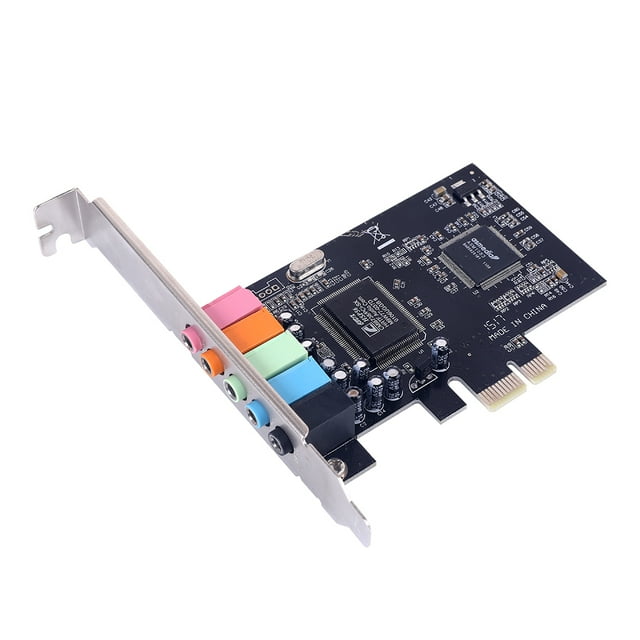 Tarjeta de sonido PCI-E CMI8738 Sonido de computadora de escritorio PCI-E de 5.1 canales