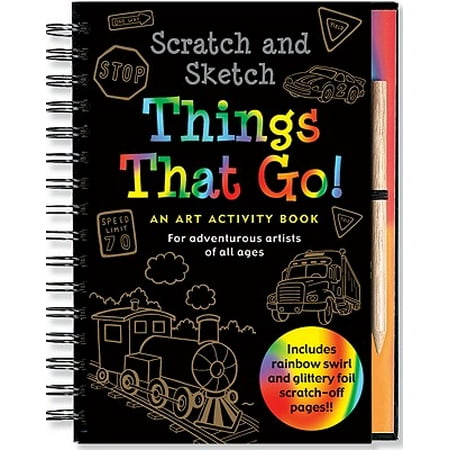 Scratch & Sketch Things That Go: An Art Activity Book for Adventurous Artists of All Ages