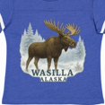 thumbnail image 4 of Inktastic Wasilla Alaska Moose Boys or Girls Toddler T-Shirt, 4 of 5