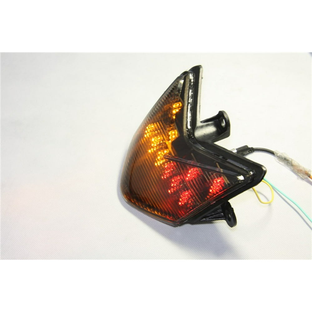 HTT Motorcycle Custom Smoke Lens Led Tail Light Brake Light with