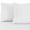 White, variant on BNM 800 TC Cotton Blend Pillowcase Set of 2, King, White