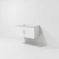 thumbnail image 6 of Sonoma 36 in W x 22 in D Glossy White Single Bath Vanity and Carrara Marble Top, 6 of 11