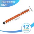 thumbnail image 2 of Uxcell Stylus Pens for Touch Screens, High Precision Universal Bling Stylus Crystal Metal Capacitive Pen Orange, 2 of 7