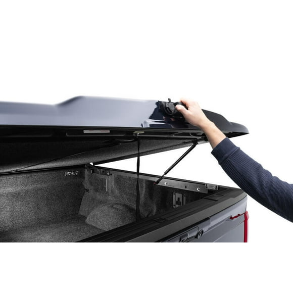 UnderCover Tonneau Cover UC2228S Elite Smooth; Tilt-Up; Lockable; Ready To Paint; ABS Composite Material
