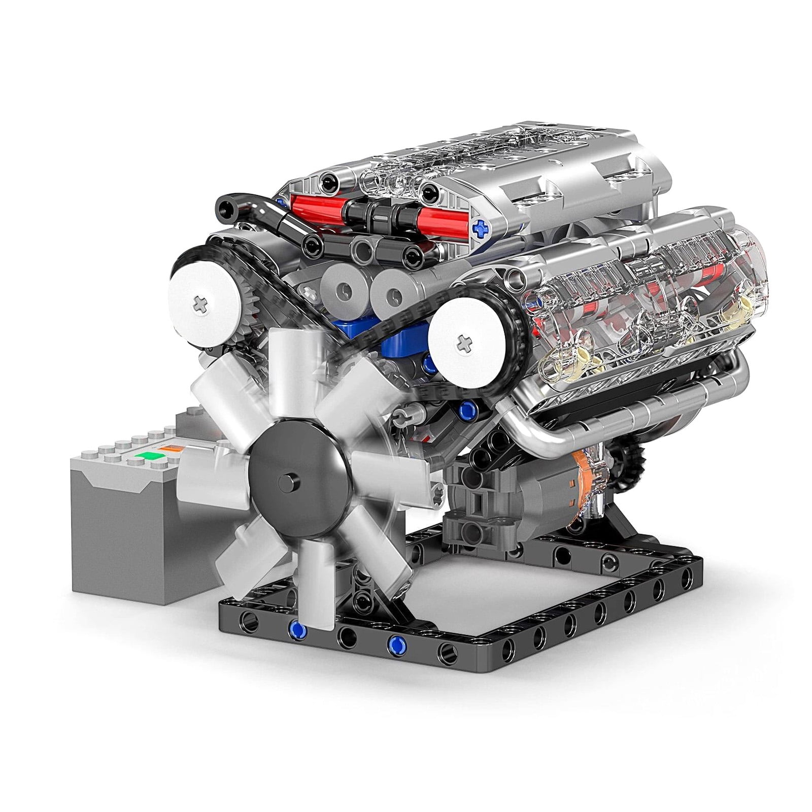 Erector by Meccano SuperCar 25-in-1 STEM Building Kit, 328 Parts