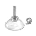 thumbnail image 2 of DANXQ Clear PVC M6 Lengthened Thread Long Screw Suction Cup Hook with Nut, Diameter 4.4 cm / 1.73 Inch,Thread Length 2.2 cm,6 Pack (L-M6-D4.4-Lock NUT), 2 of 4