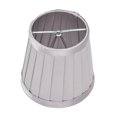 thumbnail image 1 of 2Pcs Small Lamp Shades Wearproof Smooth Exquisite Lightweight Safe Convenient Table Lampshade0207 Silver, 1 of 4