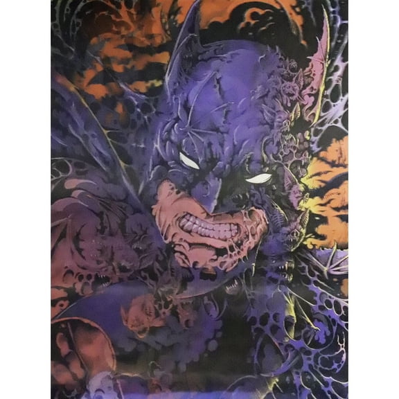 Batman - Joker - Triple Views - 3D Flip Lenticular Poster - 12x16 - New