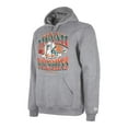 thumbnail image 2 of Men's New Era Heather Gray Miami Dolphins Retro Pullover Hoodie, 2 of 3