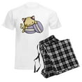 thumbnail image 6 of CafePress - Macaron Kitty Pajamas - Men's Light Loose Fit Cotton Pajama Set, 6 of 7