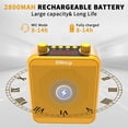 thumbnail image 3 of Amplificador de voz Giecy G300 30W 2800mAh recargable amarillo, 3 of 8