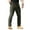 Army Green #6, variant on Zimjoy Pants for Men Cargo Waterproof Ripstop Work Pants Light Weight Relaxed Fit Utility Trousers Durable Waistband Hiking Trousers with Multi Pocket, Khaki L