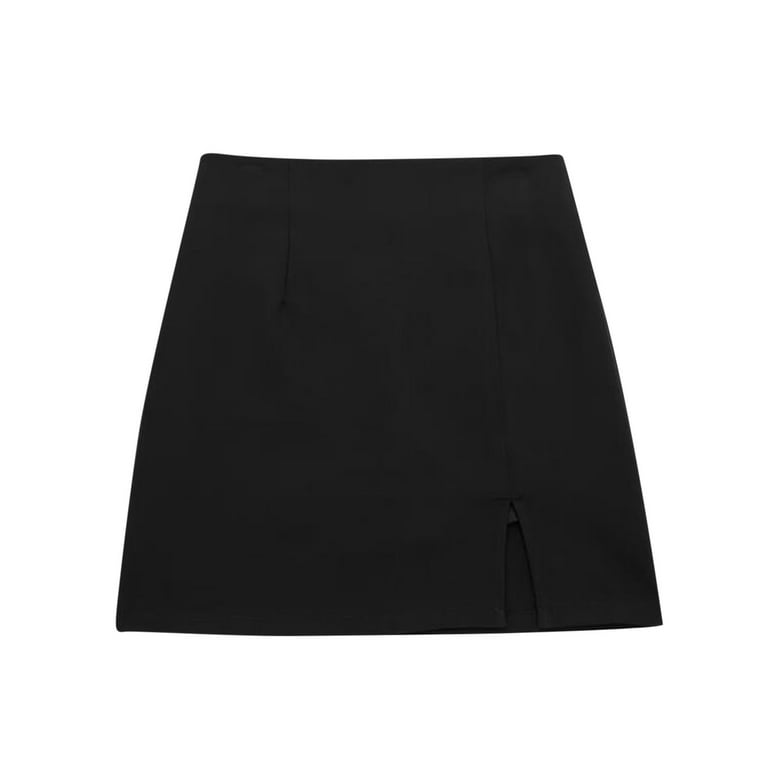 Short black suit outlet skirt