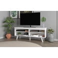 thumbnail image 3 of Mesa para TV - Rack Midtown Concept 60" Centro de entretenimiento blanco Midtown Concept Rack - TV Stand White, 3 of 5