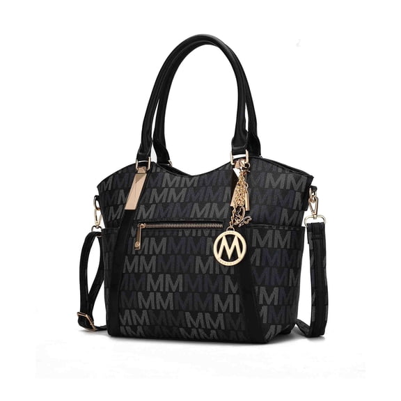 MKF Collection by Mia K. MKF-TLKC-MU6389BR Jeneece Tote Bag, Brown