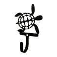 thumbnail image 1 of Village Wrought Iron WH-285-S Crochet de Mur de Tortues&44; Petit, 1 of 1