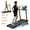 Black, variant on Dprodo Treadmill With Auto 12% Incline,3.0HP Folding Treadmills for Home Running Walking ,Max 9MPH Speed,300 lbs Weight Capacity