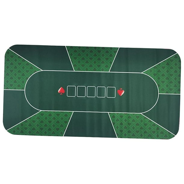 Tapete para mesa de póker, diseño de mesa, almohadilla para diseño de mesa de juego con bolsa de almacenamiento El 120x60cm