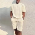 thumbnail image 3 of mens-summer-suit-fashion-loose-men-2-pieces-outfit-summer-hippie-shirt-and-short-set, 3 of 6