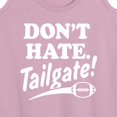 thumbnail image 3 of Instant Message - Don't Hate Tailgate - Women's Racerback Tank Top, 3 of 6