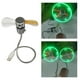 thumbnail image 3 of Ventilador de reloj LED Ventilador multifuncional portátil personal Ventilador de refrigeración flexible real Ventilador de, 3 of 9