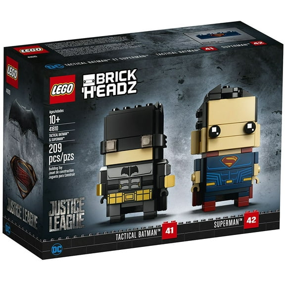 DC Brick Headz Tactical Batman & Superman Set LEGO 41610