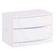 thumbnail image 1 of Table de Chevet Blanc Brillant 16,5 Pouces, 1 of 1