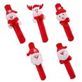 thumbnail image 1 of 10 Unids Snap Pulseras Snap Pulsera Navidad Slap Snap Wrap Pulsera Clap Pulsera Snap Pulseras Navidad Slap Pulseras Santa Muñeco de nieve Elk Tela Pulsera Fiesta de Navidad Niños Namotu HFP-0352, 1 of 7