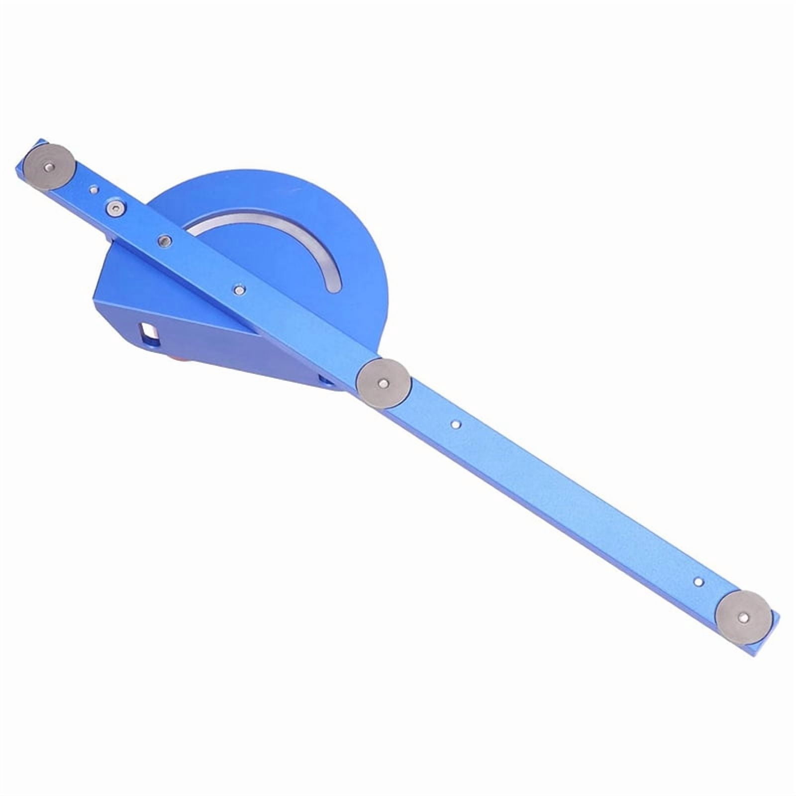 Miter Gauge for Table Saw, Table Saw Accessories Portable Aluminum Alloy with Removable Dial for Carpentry