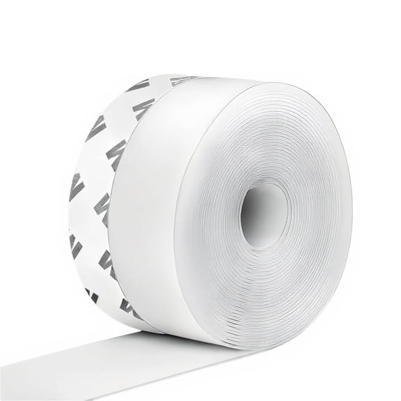 Door Sealing Strip 16Ft x 1.38in, Self Adhesive Door Gap Seal Tape, Waterproof Weather Stripping for Door Window Draft Dust Protection