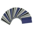 thumbnail image 1 of Uxcell 35Pcs 4" x 4" Solid Color Cotton Fabric Bundles Precut Fabric Square, Blue Grey, 1 of 6