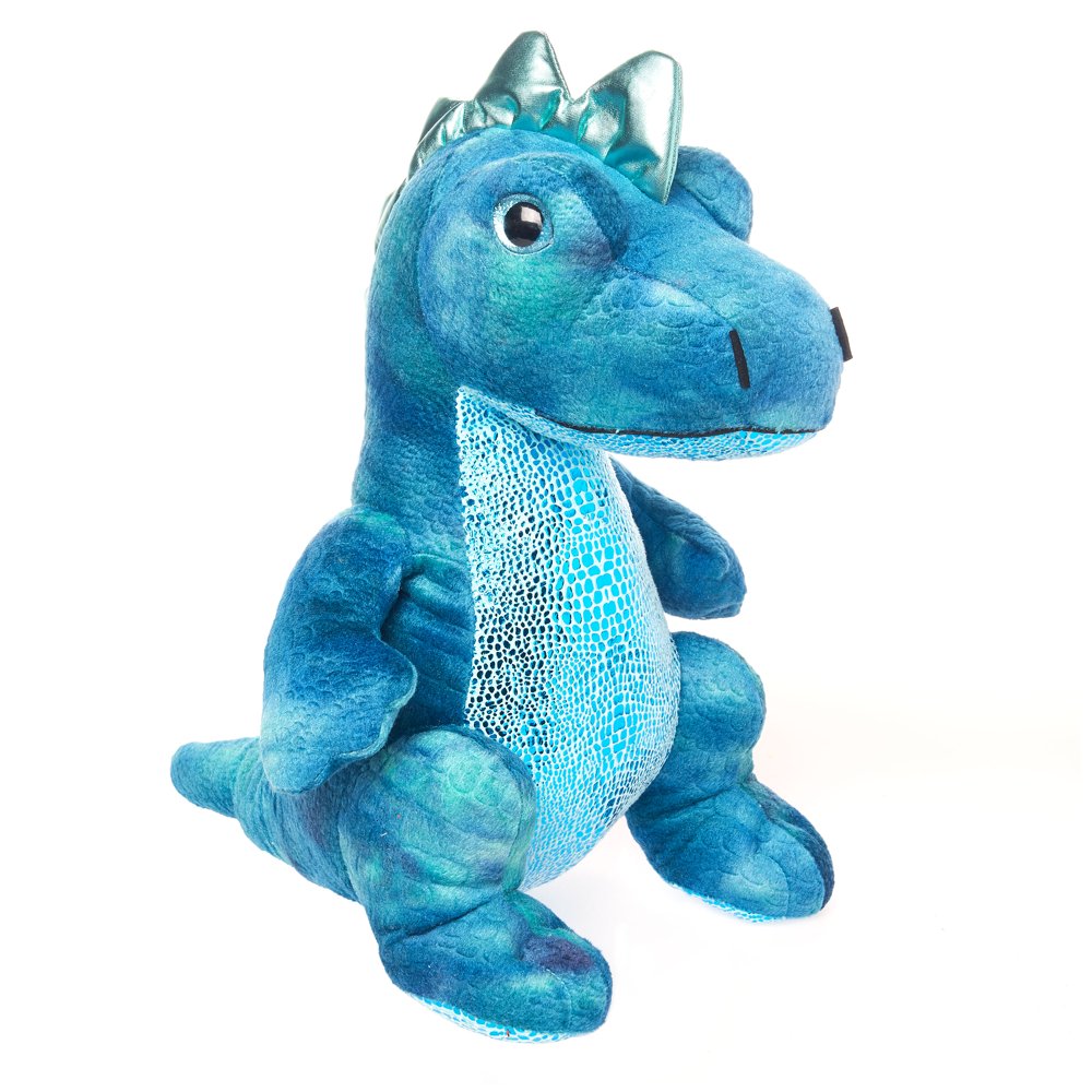 Way To Celebrate Dinosaur Plush Toy, Blue