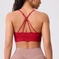 thumbnail image 4 of Timegard Sports Bras for Women Adjustable Spaghetti Strap High Support Stretch Workout Running No Underwire Bras, 4 of 5