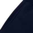 thumbnail image 4 of HOOMEUMY Men's Sweatpants Jogger Pants Elastic Waist Drawstring Loose Fit Comfortable Sports Trousers for Running Gym Workout Navy M, 4 of 5