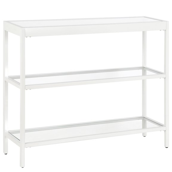 Evelyn&Zoe Alexis 36" Wide Rectangular Console Table, White