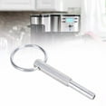 thumbnail image 4 of Oval Head Key with Key Ring Oval Head Wrench Oval Head Bit Repair Tool Key Open Security Special Bit Key, 4 of 8