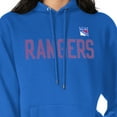 thumbnail image 3 of Women's G-III 4Her by Carl Banks  Blue New York Rangers Dot Print Pullover Hoodie, 3 of 3