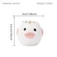 thumbnail image 2 of Hxlamzoo Creative Egg Separator - Ceramics Egg Yolk White Separator Kitchen Gadgets Baking Tools Yolk Remover Egg Divider Yoke Separators Egg Filter, 2 of 3