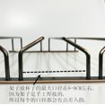 thumbnail image 2 of EastVita Iron Plating Bronze Wall Mount Stemware Hanging Wine Glass Rack Holder Shelf, 2 of 3