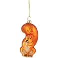 thumbnail image 2 of Northlight Squirrel Hanging Glass Christmas Ornament - 4", 2 of 7