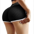 thumbnail image 1 of Women's Short Leggings Butt Lift Workout Shorts Scrunch Booty Yoga Pants High Waist, 1 of 2