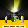 thumbnail image 4 of Ruiandsion P13.5S Bike Light LED Bulb 10-60V 800 LM Lemon Yellow Warm Light, Halogen Replacement for Outdoor Work Light Emergency Light,Pack-2, 4 of 7