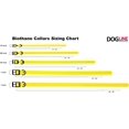 thumbnail image 4 of DogLine - Biothane Waterproof Dog Collar Strong Coated Nylon Webbing with Black Hardware Odor-Proof for Easy Care Clean High Performance Fits Small Medium Large Dogs(Neon Yellow: L: 15" - 18" |W 3/4"), 4 of 8