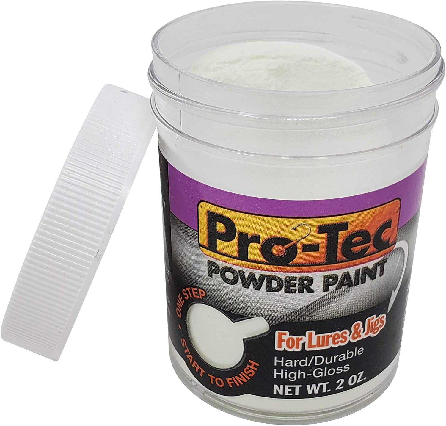 Welch Products 3 Packs of 2oz Pro-Tec Jigs and Lures Powder Paints, Jig Head Fishing Paint, Fishing Lure Paint - High Gloss Powder Coating Paint
