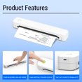 thumbnail image 4 of Thermal Portable Thermal Printer Inkless Printing Machine for 8.5x11in US Letter A4 A5 Size Paper Compatible with Phone Computer, 4 of 7